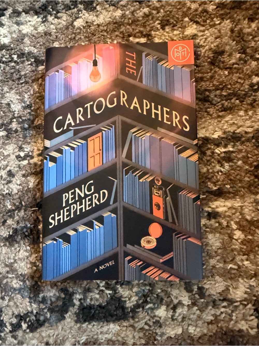 The Cartographers by Peng Shepherd - Blue & Black Hardcover Novel